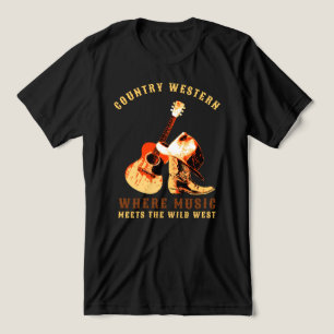 T-shirt En Tri-matière Country Western