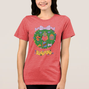 T-shirt En Tri-matière Couronne graphique de snack de vacances de Scooby-