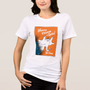 T-shirt En Tri-matière Couverture de livre espagnol Horton Escucha A Quie