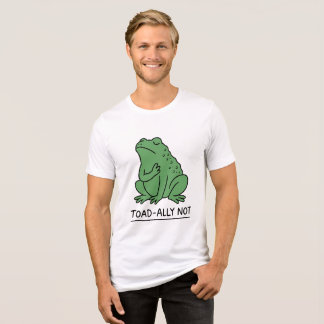 T-shirt En Tri-matière Crapaud Drôle - Allié Pas Grenouille