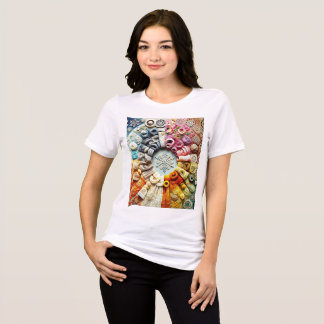 T-shirt En Tri-matière Créations saisonnières Crochet ❄️ 🌸 ☀️ 🍂 - Bea a