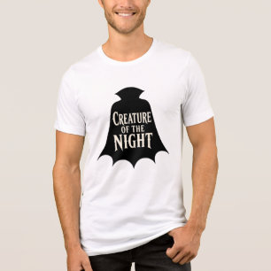 T-shirt En Tri-matière Créature de la nuit, cape gothique de vampire