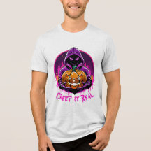 Creep it Real, Horreur Halloween illustration