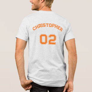 T-shirt En Tri-matière Créer Nom du joueur Numéro de Jersey Athletic Dry 