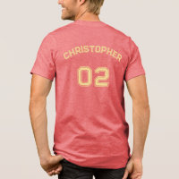 Créer Nom du joueur Numéro de Jersey Mens Coton ro