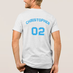 T-shirt En Tri-matière Créer Nom du joueur Numéro de Jersey Sport sec