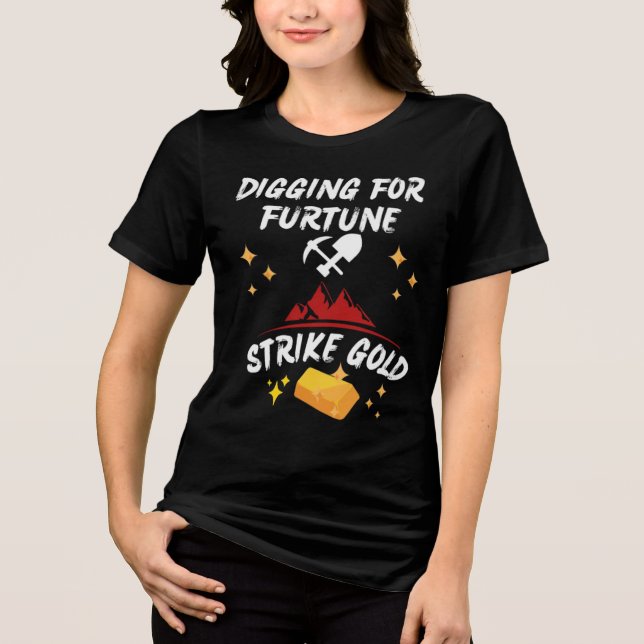T-shirt En Tri-matière Creuser pour Fortune Strike Gold (Recto)