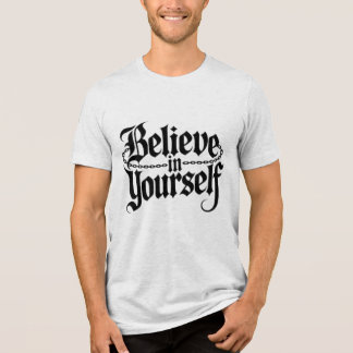 T-shirt En Tri-matière Crois en toi-même