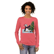 Cute Christmas Penguin T-Shirt