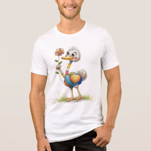 T-shirt En Tri-matière Cute Ostrich