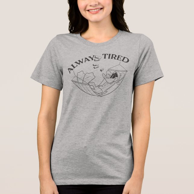 T-shirt En Tri-matière DAFFY DUCK™ Toujours Fatigué (Recto)