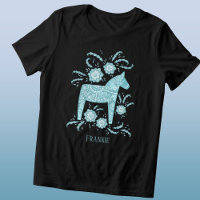 Dala Suédoise Cheval Folse Art Turquoise Personnal