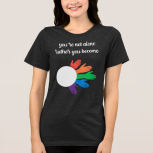 T-shirt En Tri-matière "Dans la solitude, nous nous trouvons : mot de mot
