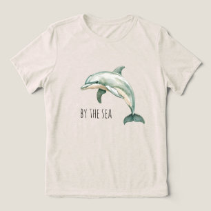 T-shirt En Tri-matière Dauphin au bord de la mer
