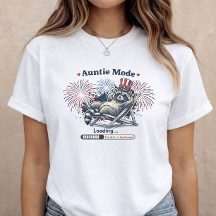 T-shirt En Tri-matière Déclaration de grossesse pour une tante le 4 juill