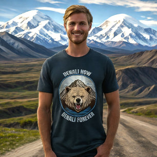 T-shirt En Tri-matière Denali Now, Denali Forever