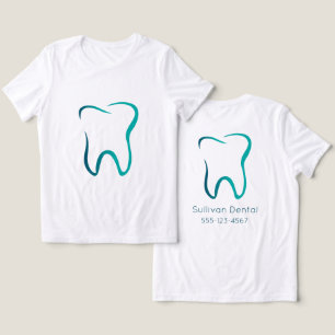 T-shirt En Tri-matière Dentaire dentaire Dentistrie Entreprise Médicale