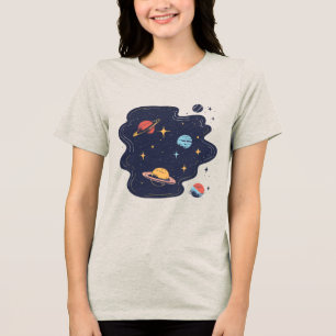 T-shirt En Tri-matière Dérive cosmique