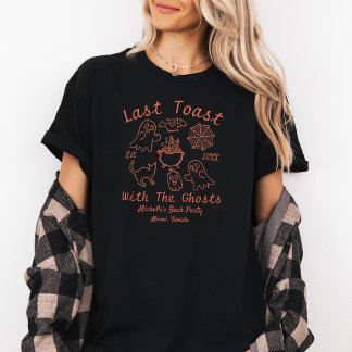 T-shirt En Tri-matière Dernière Toast Halloween Bach Party Monochrome Ora