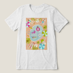 T-shirt En Tri-matière Des filles et des garçons du bikini jouant au jeu 