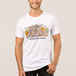 T-shirt En Tri-matière Design original Mountain Strong