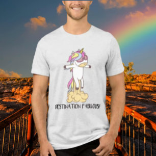 T-shirt En Tri-matière Destination Fabuleuse !