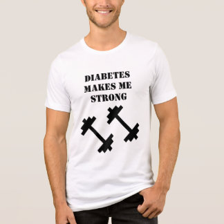T-shirt En Tri-matière Diabetes makes me strong 