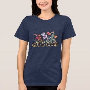 T-shirt En Tri-matière Dieu chrétien personnalisé est bon