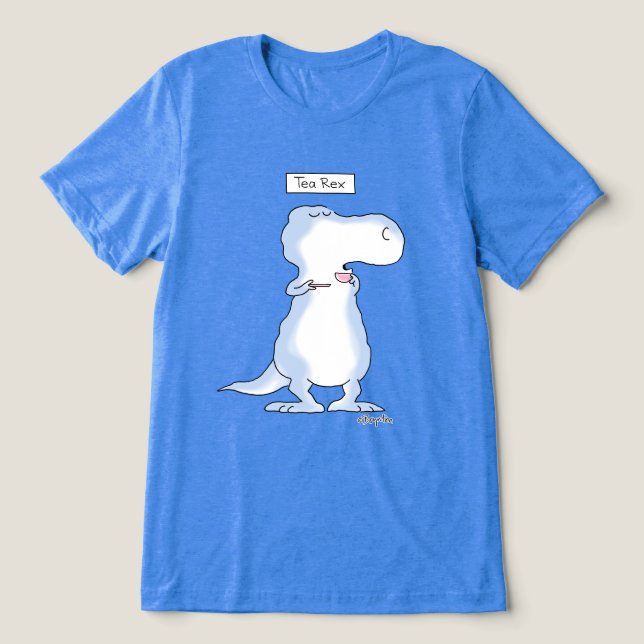 T-shirt En Tri-matière dinosaure TEA REX par Boynton (Design Recto)
