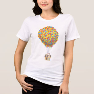 T-shirt En Tri-matière Disney Pixar UP   Balloon House Pastel