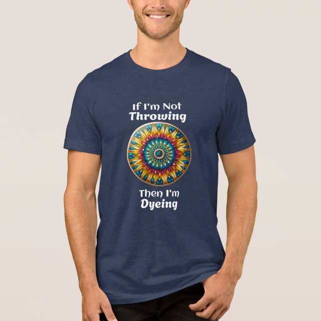 T-shirt En Tri-matière Disque Golf Dyeing Humour (Recto)