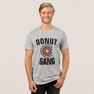 T-SHIRT  EN TRI-MATIÈRE DONUT GANG FUNNY DAD T-SHIRT