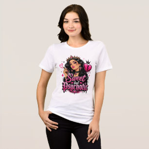 T-shirt En Tri-matière Douce Mais Psychotique