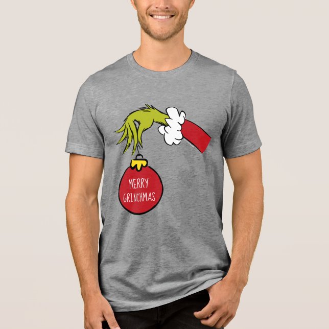 T-shirt En Tri-matière Dr Seuss | Joyeux Grinchmas (Recto)