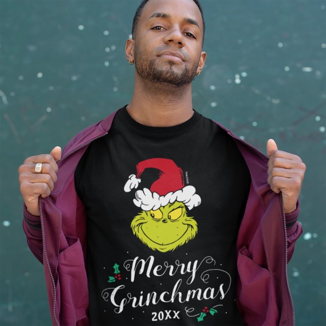 T-shirt En Tri-matière Dr Seuss | Joyeux Grinchmas (Créateur téléchargé)