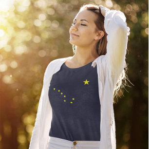 T-shirt En Tri-matière Drapeau de l'Alaska