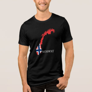 T-shirt En Tri-matière Drapeau Norvège - Norvège