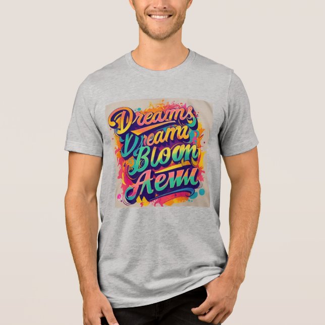 T-shirt En Tri-matière Dreams Bloom Anew (Recto)