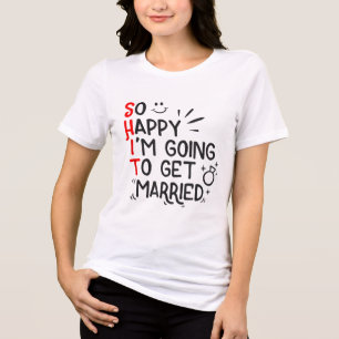 T-shirt En Tri-matière Drôle cadeau de mariage Hilarious Mariage de marié