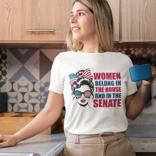T-shirt En Tri-matière Drôle citation féministe américaine femme politiqu