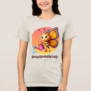 T-shirt En Tri-matière Drôle dame de jardinage