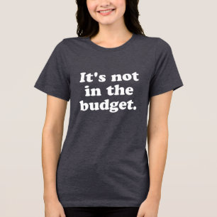 T-shirt En Tri-matière Drôle Directeur de soumission budgétaire Producteu