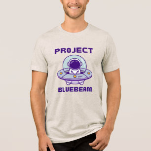 T-shirt En Tri-matière Drones New Jersey UFO Project Bluebeam