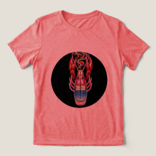 T-shirt En Tri-matière Eau de Boil" Parties scintillant Aiguille 💖 Aigui