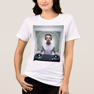 T-shirt En Tri-matière Échos du Silence – Le DJ du Vide
