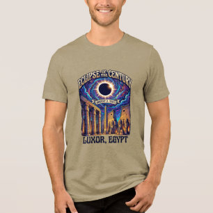 T-shirt En Tri-matière Éclipse du siècle du 2 août 2027 à Louxor en Égypt