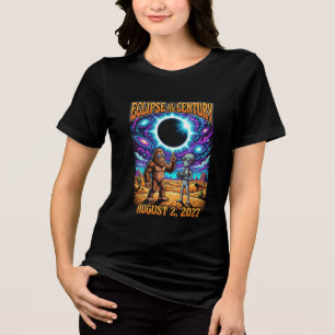 T-shirt En Tri-matière Éclipse du siècle du 2 août 2027 Historique