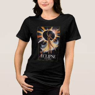 T-shirt En Tri-matière Éclipse solaire totale du 12 août 2026