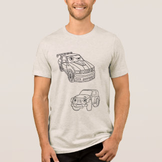 T-shirt En Tri-matière éditions de voitures_anime