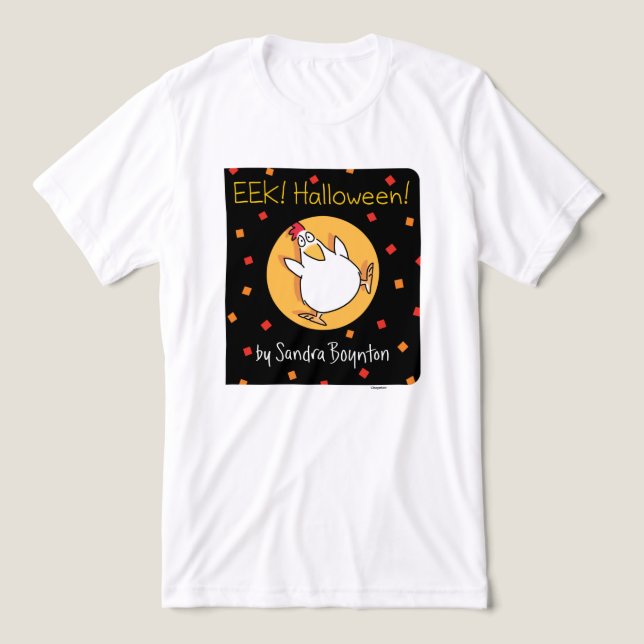 T-shirt En Tri-matière EEK ! HALLOWEEN! LIVRE COVER Sandra Boynton (Design Recto)